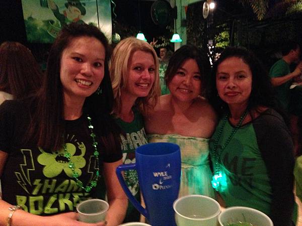 2015 ST. Patty's Day at the Burkes