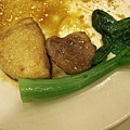 20081026 豆腐+芥藍.JPG