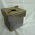 日晷面紙盒 柴燒(1)