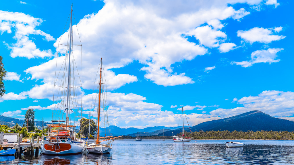 Huon River, Tasmania, Australia