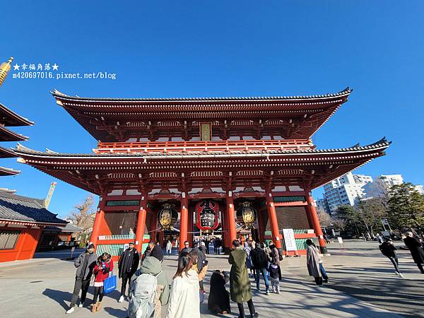 〔2023日本東京自由行8日遊〕淺草寺//雷門//鳴門鯛燒本