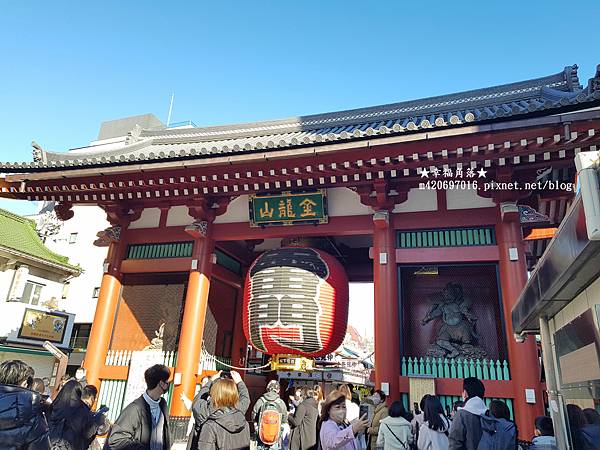 〔2023日本東京自由行8日遊〕淺草寺//雷門//鳴門鯛燒本