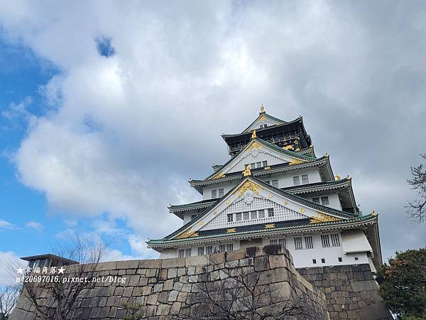 〔2024日本岡山廣島大阪寒假自由行9日遊〕大阪城