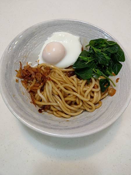 油蔥乾拌麵