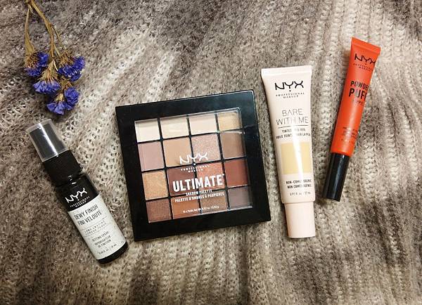 【NYX推薦開箱】NYX 16色眼影試色,適合派對的暖色眼影盤+橘紅唇釉