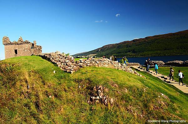 尼斯湖畔的阿克特城堡Urquhart Castle