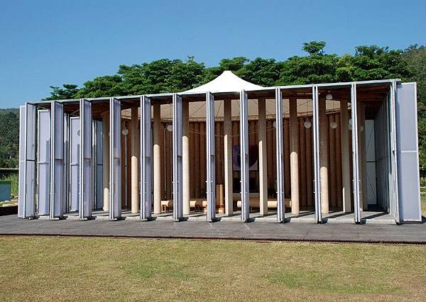 坂茂紙教堂 台南,美術館,建築