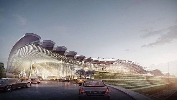 桃園國際機場第三航廈 機場,公共建築,智慧建築