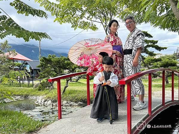 親子旅遊|花蓮吉安鄉|超好拍打卡景點日式庭院免費和服體驗還能