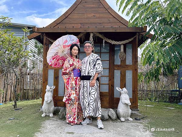 親子旅遊|花蓮吉安鄉|超好拍打卡景點日式庭院免費和服體驗還能