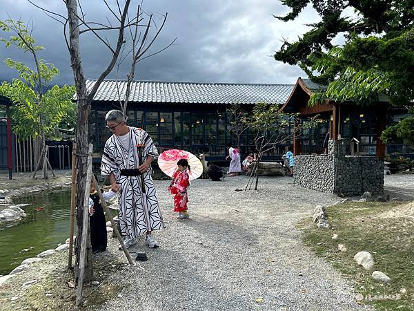 親子旅遊|花蓮吉安鄉|超好拍打卡景點日式庭院免費和服體驗還能