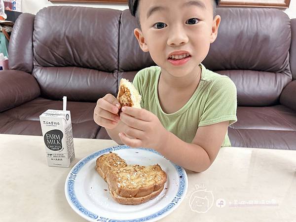 小朋友早餐品分享|香又|全家人的保久乳-健康式海大
