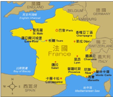法國地圖