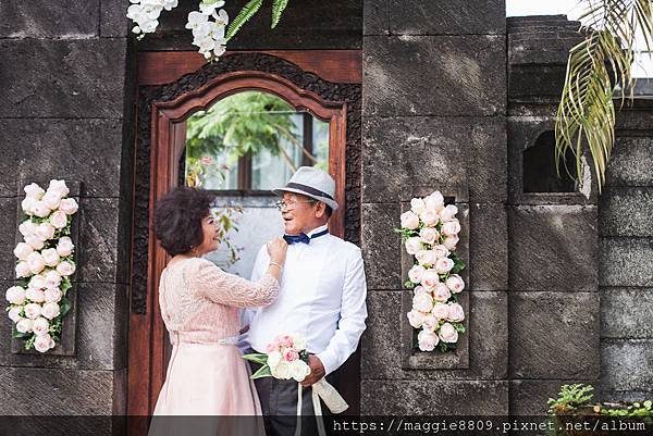 宜蘭43會館金婚婚禮紀錄媽媽禮服