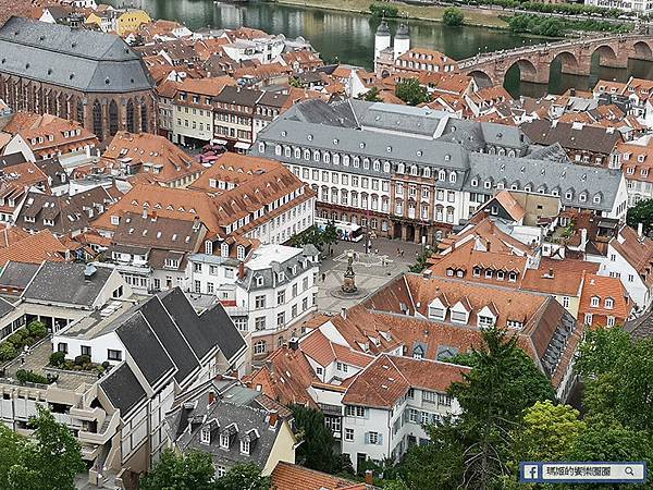 德國景點【海德堡Heidelberg】海德古堡巡禮～聖靈教堂/騎士之家/市集廣場/世界最大葡萄酒桶/電影學生王子拍攝場景