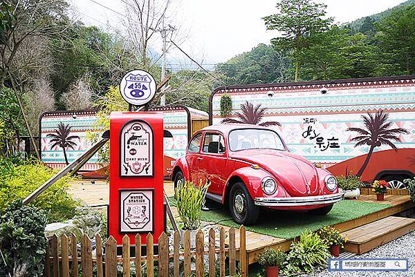 南投景點【溪部好呆庄】南投露營賞螢好所在/馬車帳篷、露營車/親子渡假庄園