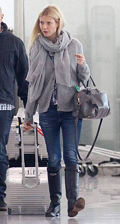 Gwyneth Paltrow with Rimowa