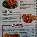 Cocina Quesadilla Menu