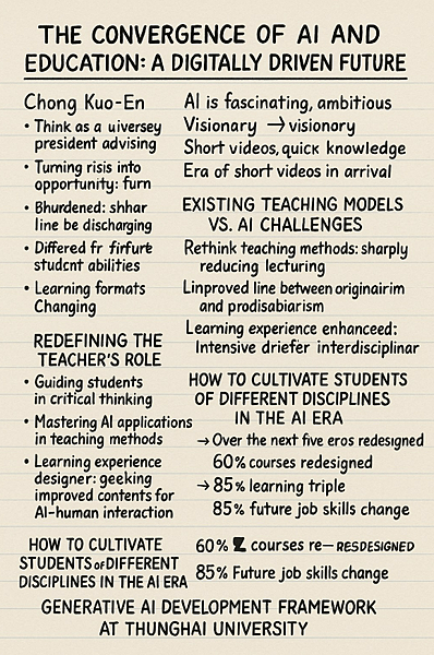 張國恩校長: AI 對教育現場衝擊演講 張國恩校長: AI 對教育現場衝擊演講