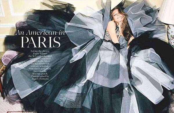 Karlie Kloss for Vogue UK May 2012