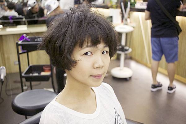 台北東區剪髮小隆作品