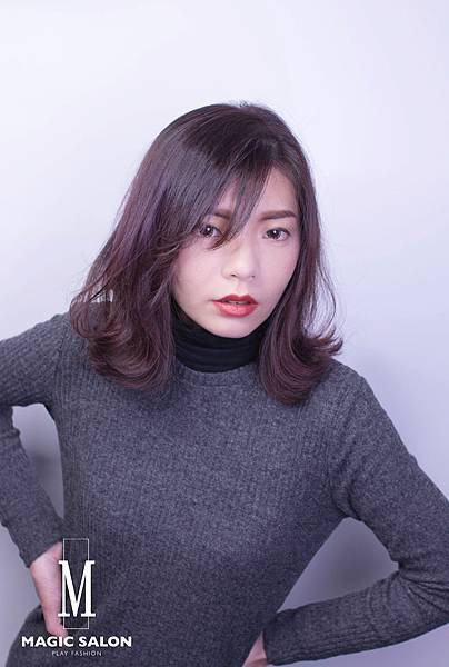 睡不醒頭 甜美風 剪髮推薦 染髮推薦 燙髮推薦 空氣瀏海 睡不醒頭 2016春夏髮型 台北東區推薦髮廊magic salon設計師小隆剪髮染髮作品分享