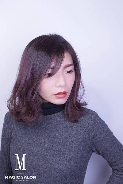 台北東區推薦髮廊magic salon設計師小隆剪髮染髮作品分享