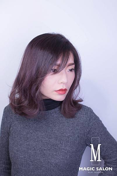 台北剪髪 東區剪髮 台北染髮 東區染髮 台北燙髮 東區燙髮 台北東區推薦髮廊magic salon設計師小隆剪髮染髮作品分享
