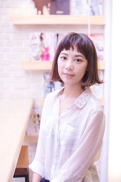 露眉短瀏海不過肩的bob髮型bob髮型 露眉短瀏海不過肩的bob髮型bob髮型