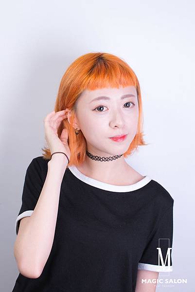 台北東區髮型設計師『魔髪小隆』剪髮染髮燙髮作品分享