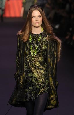 Anna Sui F/W 2011 - Caroline Brasch Nielsen