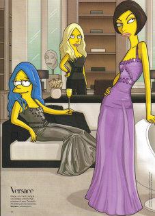 Harper's Bazaar  - The Simpsons