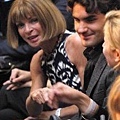 Anna Wintour &amp; Roger Federer