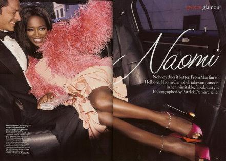 VOGUE UK - Naomi Campbell 