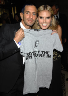 Marc Jacobs &amp; Heidi Klum