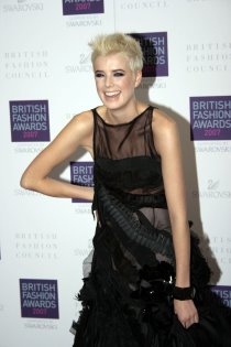 British fashion Awards - Agyness Deyn