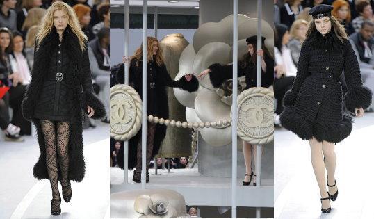 CHANEL F/W 2008 - Lily D &amp; Coco Rocha