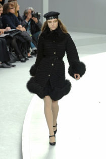 CHANEL F/W 2008 - Coco Rocha