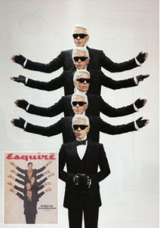 Esquire UK 2008/6 - Karl Lagerfeld