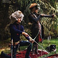 FASHION ROCK 2008 - Sasha Pivovarova & Dhani Harrison