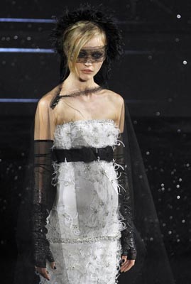 Chanel Haute Couture F/W 2011 - Sasha Pivovarova