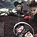 Vogue Italia 2008/9 -Jessica Stam、Catherie McNeil