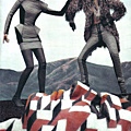 Vogue Italia 2008/9 -Catherie McNeil、Caroline Trentini