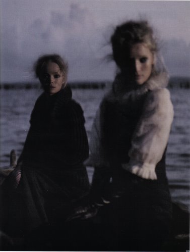 VOGUE GERMAN 2008/10 - Siri Tollerod & Toni Garrn