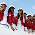 Victoria's Secret Models Arrive By Yacht In Miami Beach