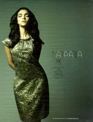 W Korea 2009/3 - Mariacarla Boscono