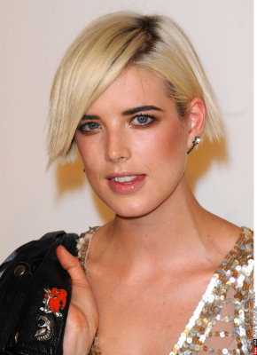 2009 CFDA Award - Agyness Deyn