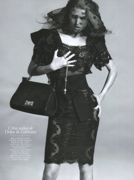 Vogue Paris August 2009 -  Malgosia Bela