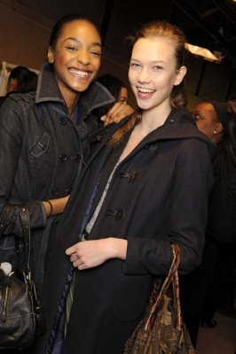 Stella McCartney F/W 2009 - Jourdan Dunn & Karlie Kloss