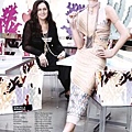 Marie Claire December 2009 - Angela Missoni,Sasha Pivovarova